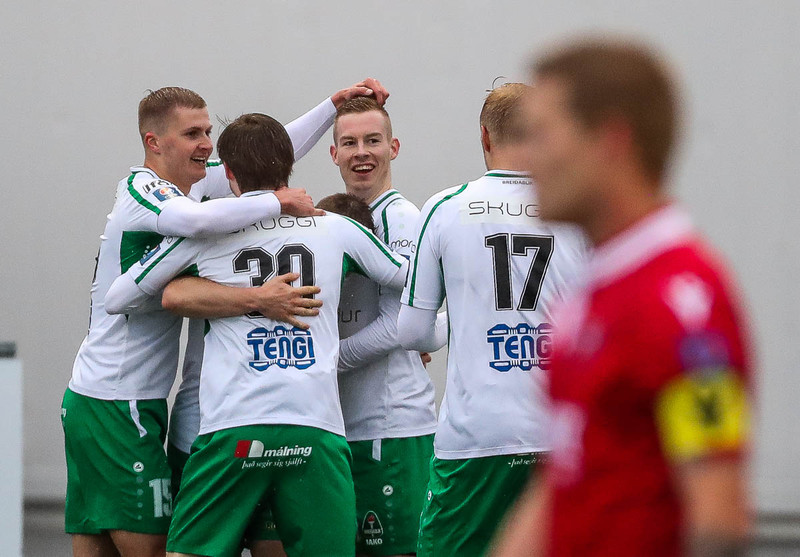 Myndaveisla: Valur vann topplið Breiðabliks