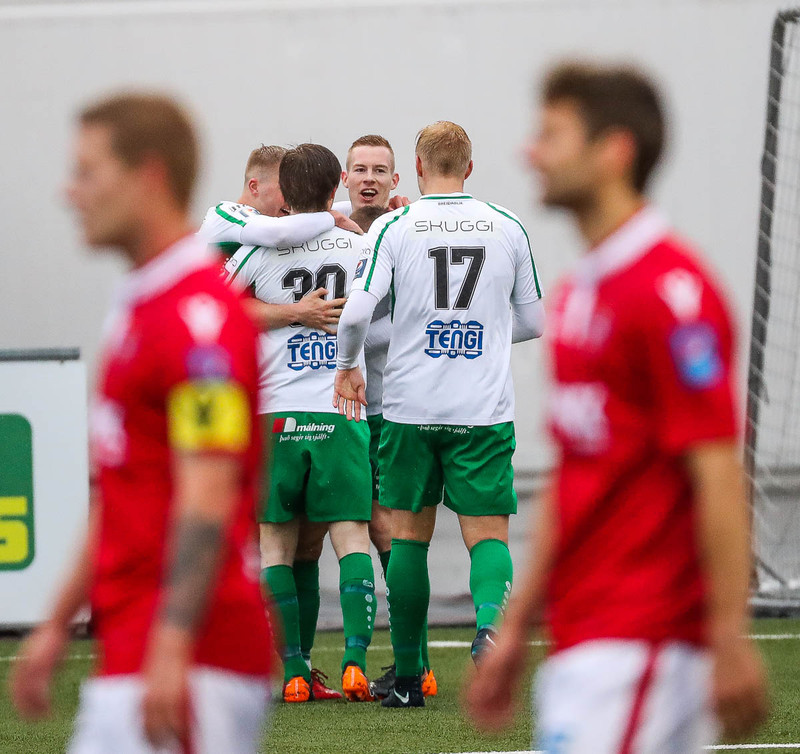 Myndaveisla: Valur vann topplið Breiðabliks