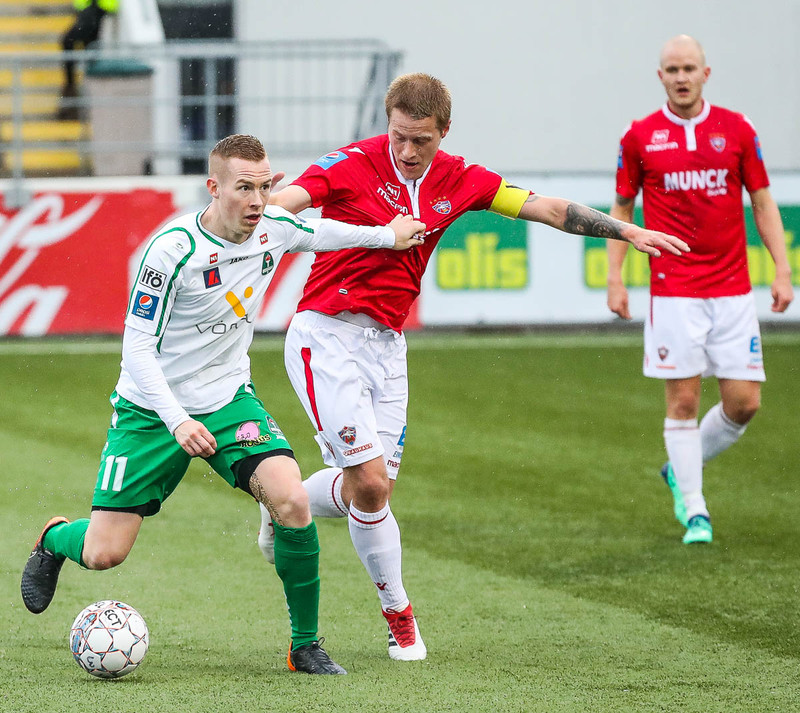 Myndaveisla: Valur vann topplið Breiðabliks