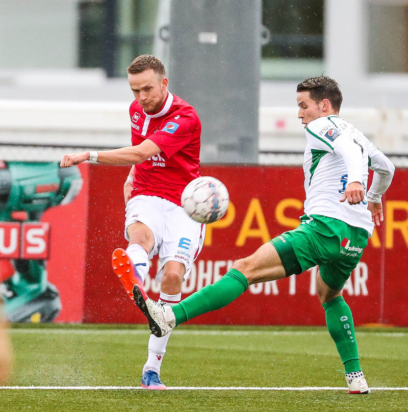 Myndaveisla: Valur vann topplið Breiðabliks