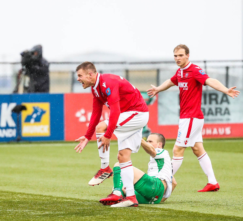 Myndaveisla: Valur vann topplið Breiðabliks