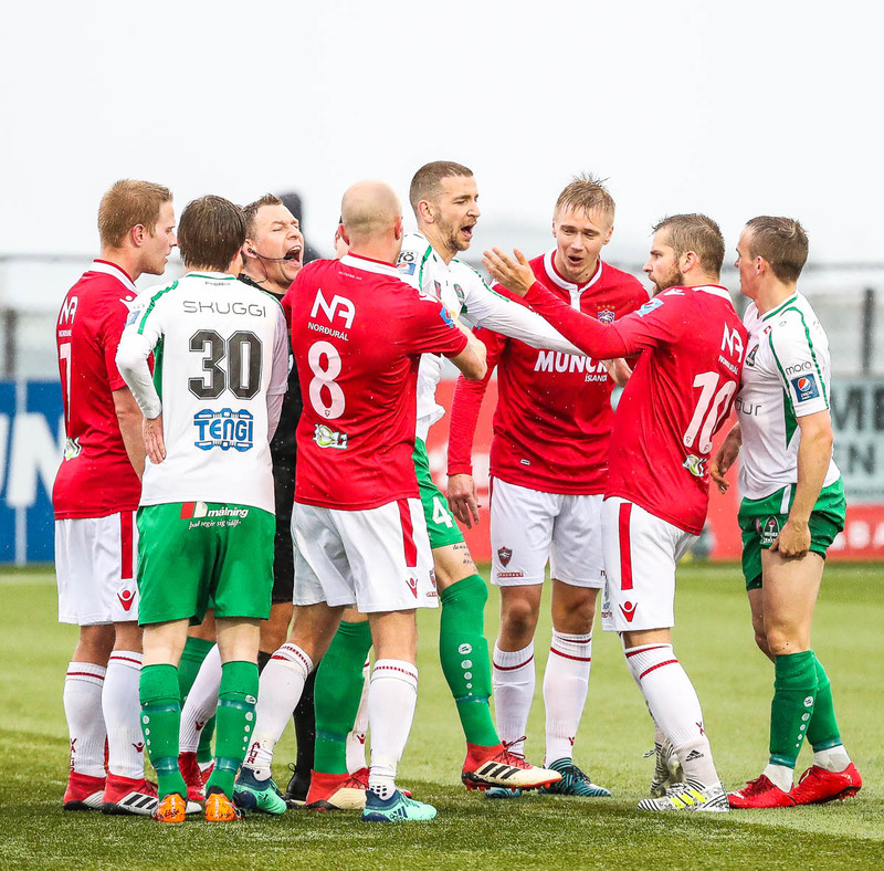 Myndaveisla: Valur vann topplið Breiðabliks