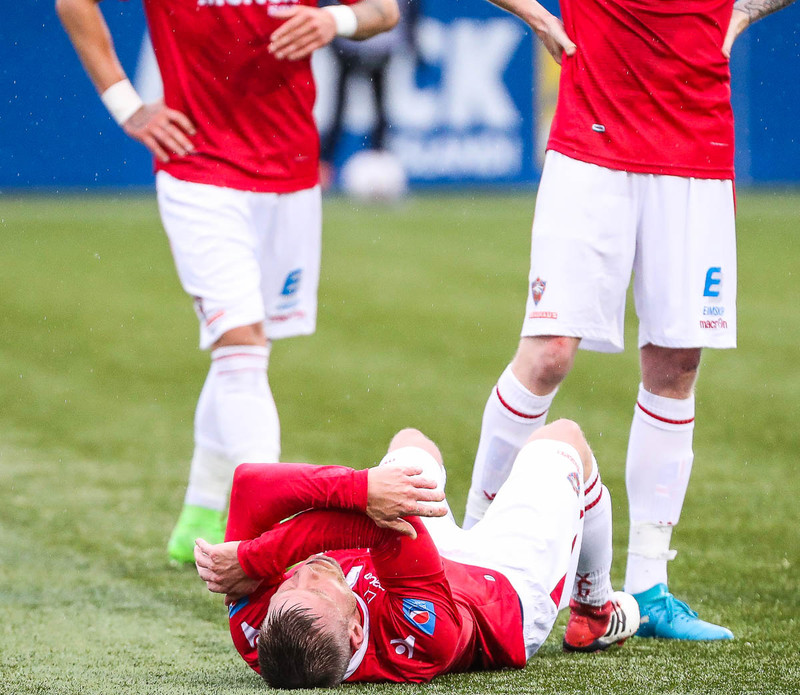 Myndaveisla: Valur vann topplið Breiðabliks