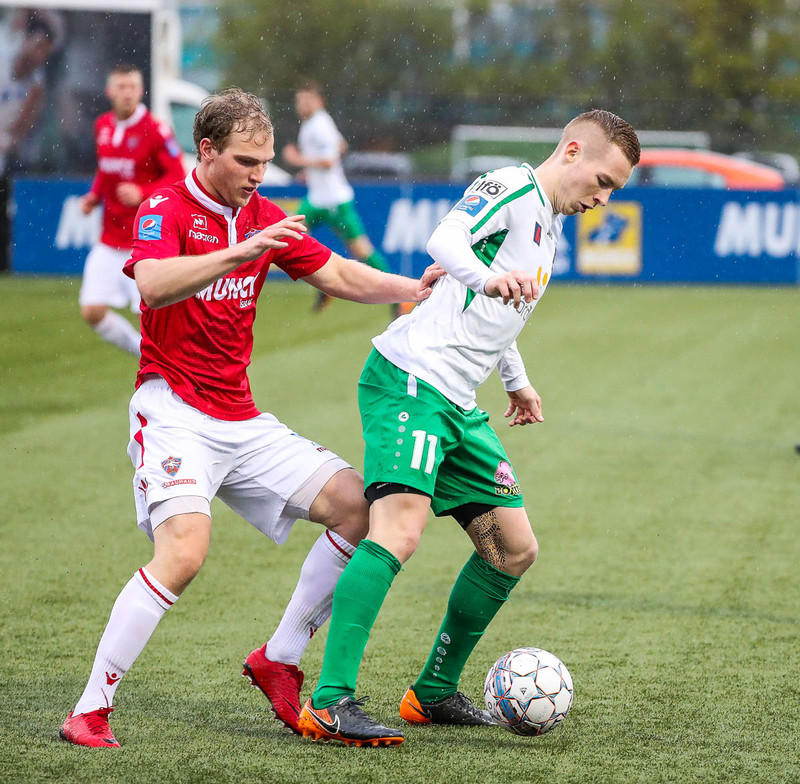 Myndaveisla: Valur vann topplið Breiðabliks
