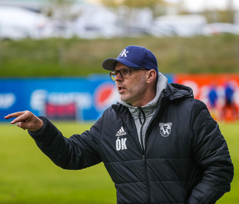 Ólafur Kristjánsson var svekktur eftir leik