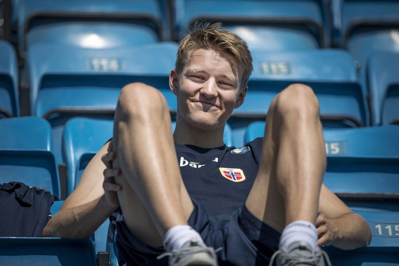 Ödegaard kemur við sögu í slúðrinu.
