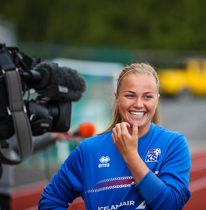 Glódís Perla Viggósdóttir.