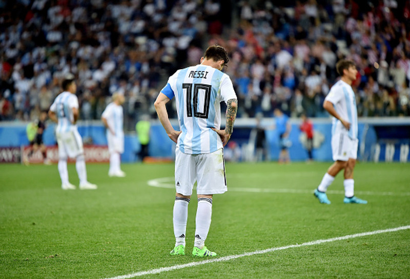 Messi er í leit að sínum fyrsta titli með argentíska A-landsliðinu.