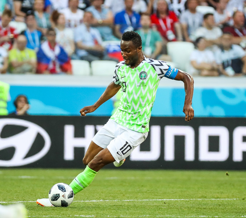 Mikel á 89 landsleiki að baki fyrir A-landslið Nígeríu og sex fyrir Ólympíuliðið.