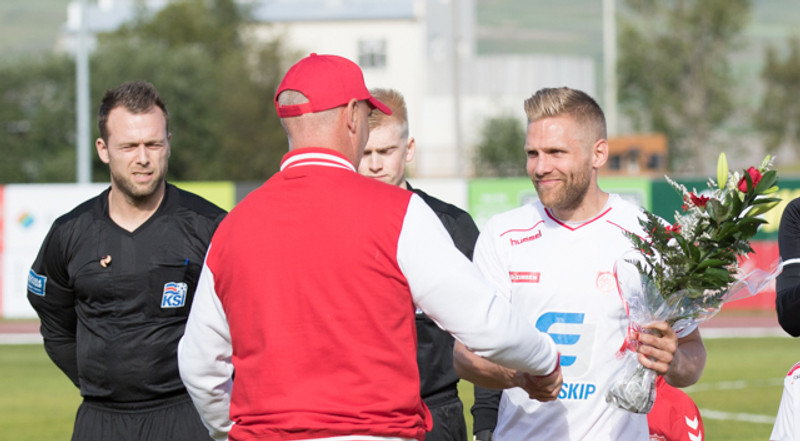 Þór æfði með breyttu sniði