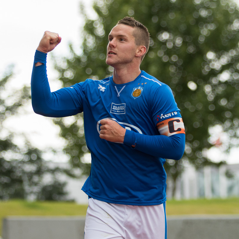 Gummi Magg skoraði í dag en það dugði ekki til