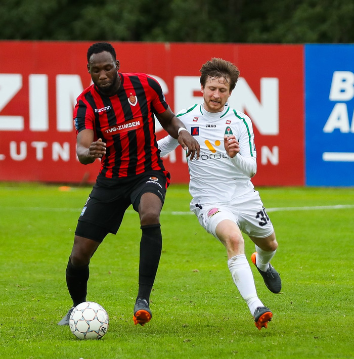 Castillion í baráttunni með Víkingi síðasta sumar.