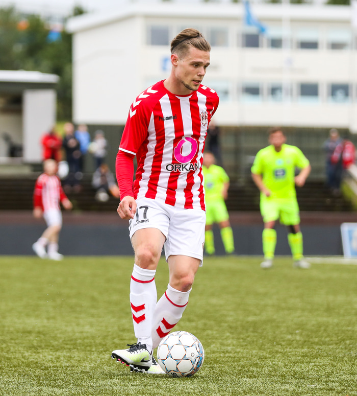 Jasper Van Der Heyden skoraði tvö í kvöld.