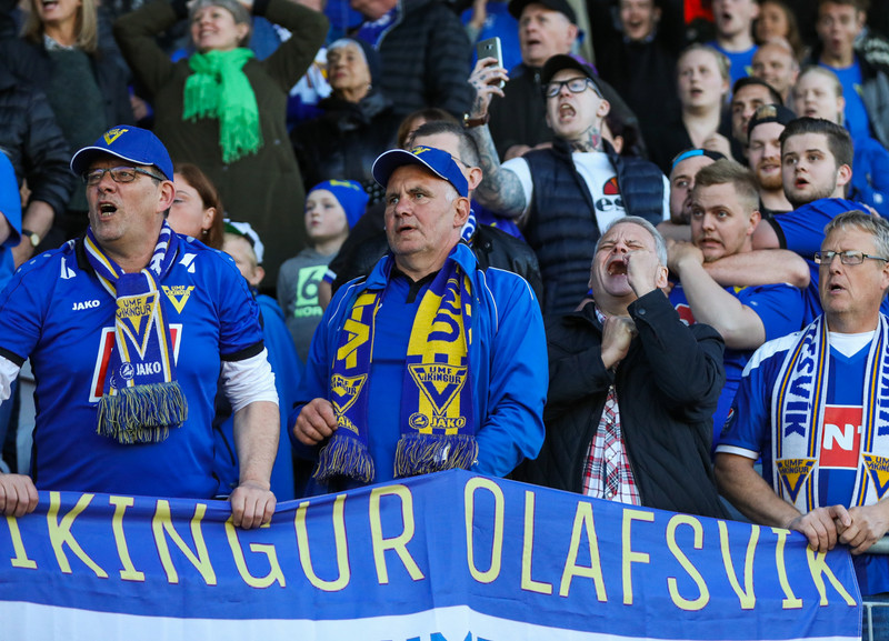 Myndaveisla: Dramatískur sigur Blika á Ólsurum