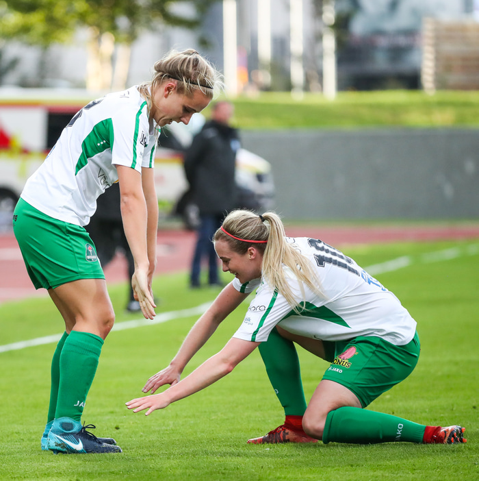 Guðrún og Berglind Björg eru báðar í úrvalsliðinu