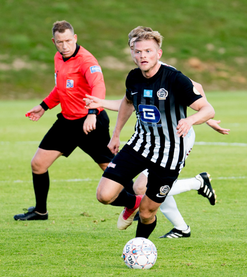 Baldvinn Ólafsson í leik með Magna