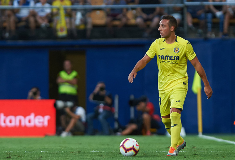 Cazorla skoraði í jafnteflisleik Villarreal.