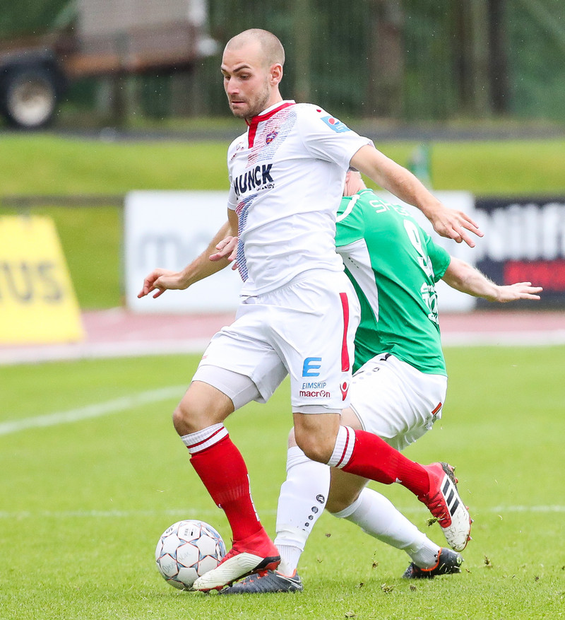 Myndaveisla: Valur vann toppslaginn við Blika