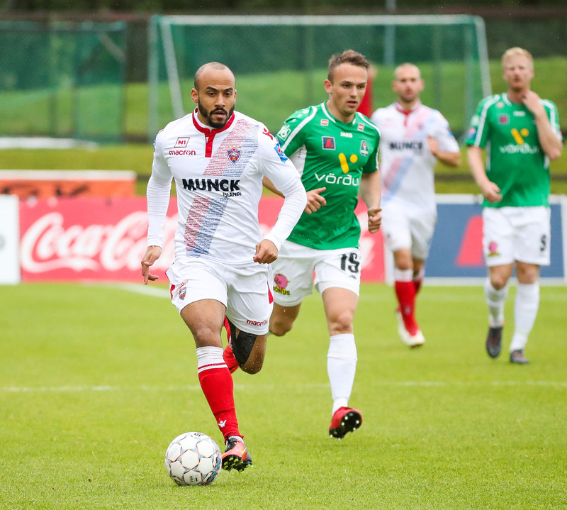 Myndaveisla: Valur vann toppslaginn við Blika