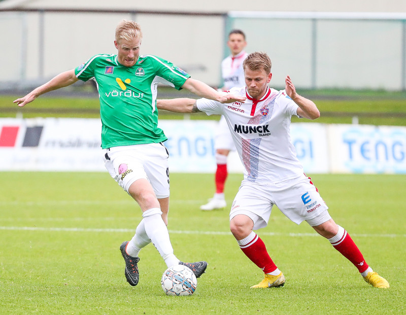 Myndaveisla: Valur vann toppslaginn við Blika