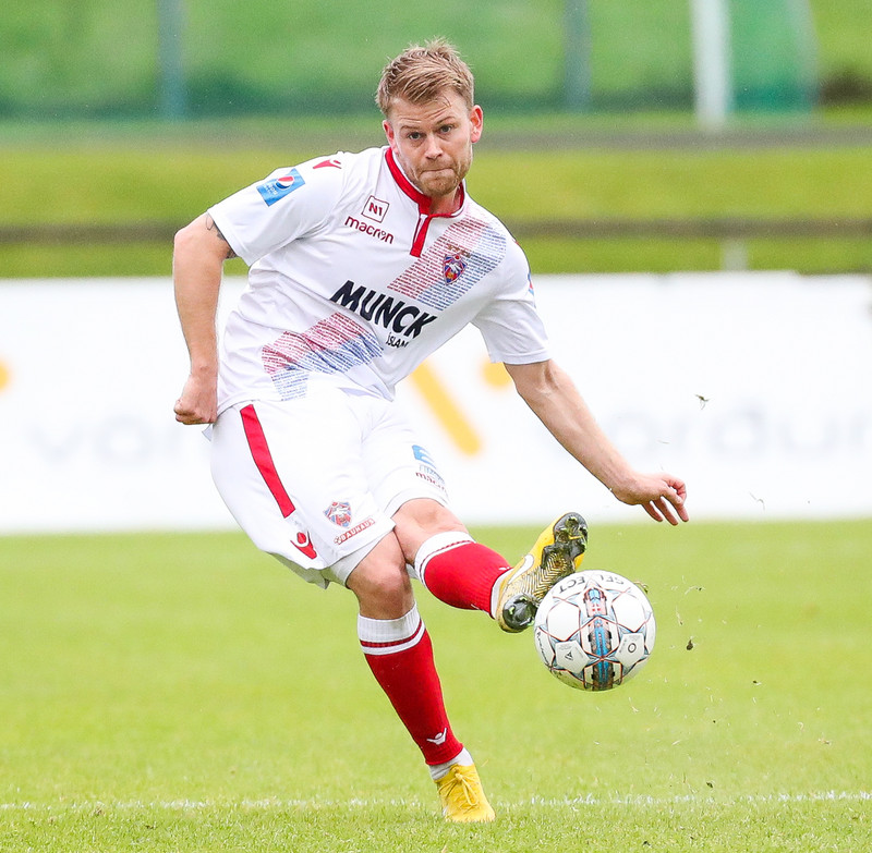Myndaveisla: Valur vann toppslaginn við Blika