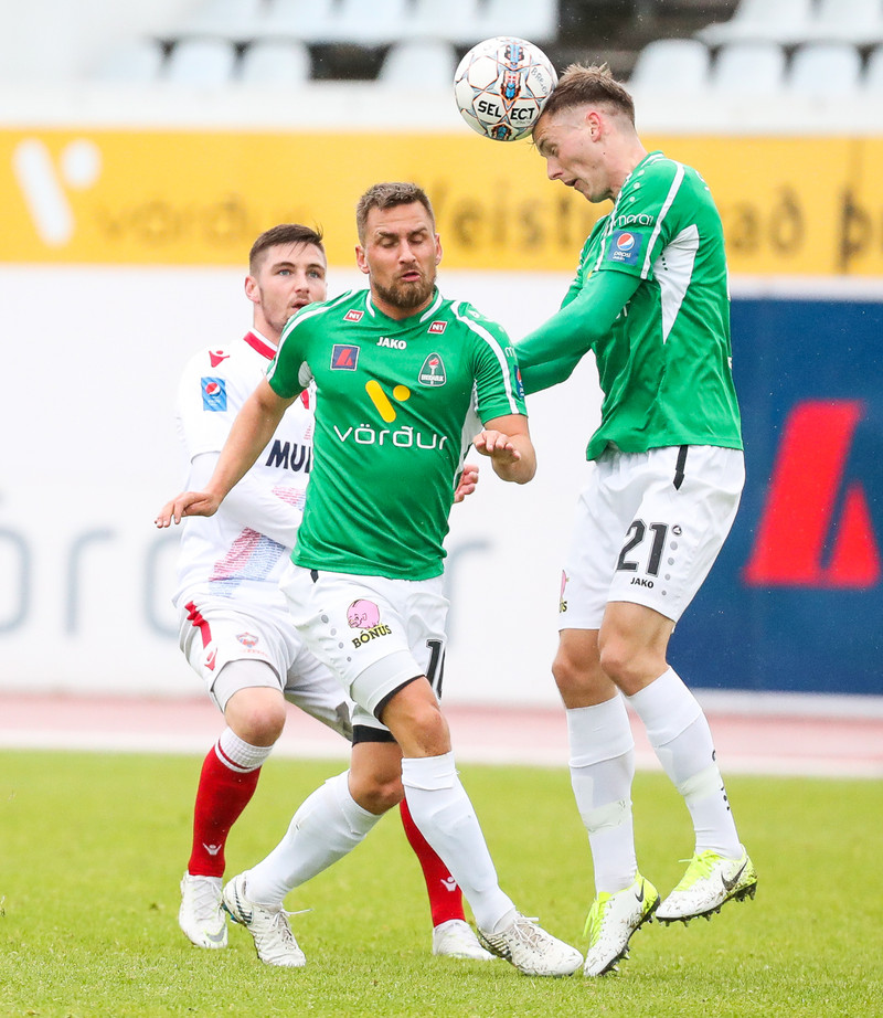Myndaveisla: Valur vann toppslaginn við Blika