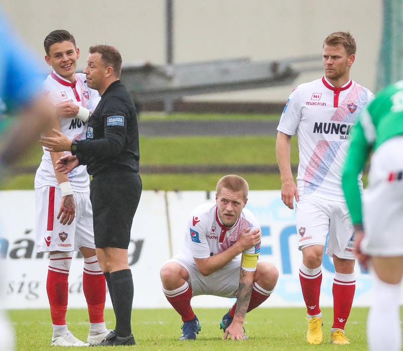 Myndaveisla: Valur vann toppslaginn við Blika