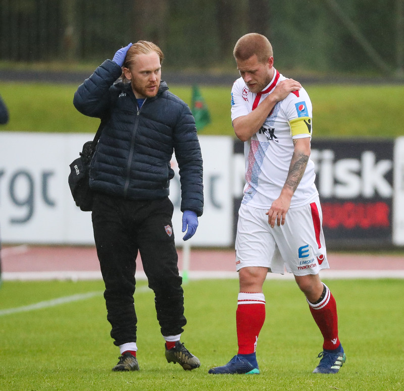 Myndaveisla: Valur vann toppslaginn við Blika