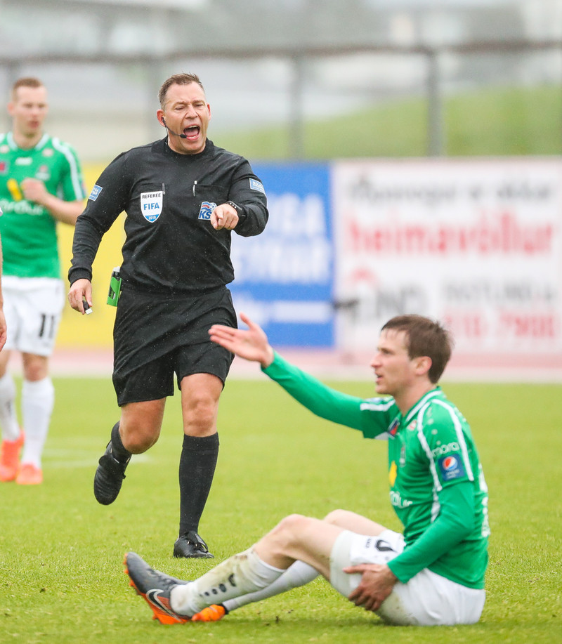 Myndaveisla: Valur vann toppslaginn við Blika