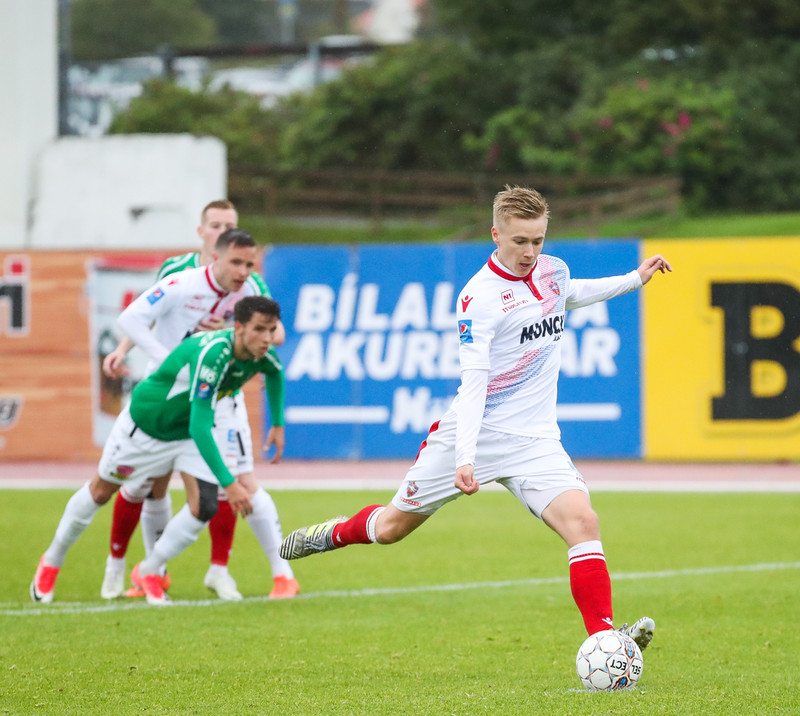Myndaveisla: Valur vann toppslaginn við Blika