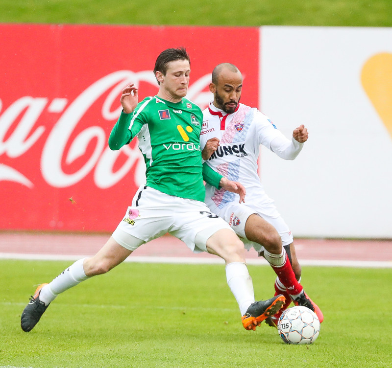 Myndaveisla: Valur vann toppslaginn við Blika