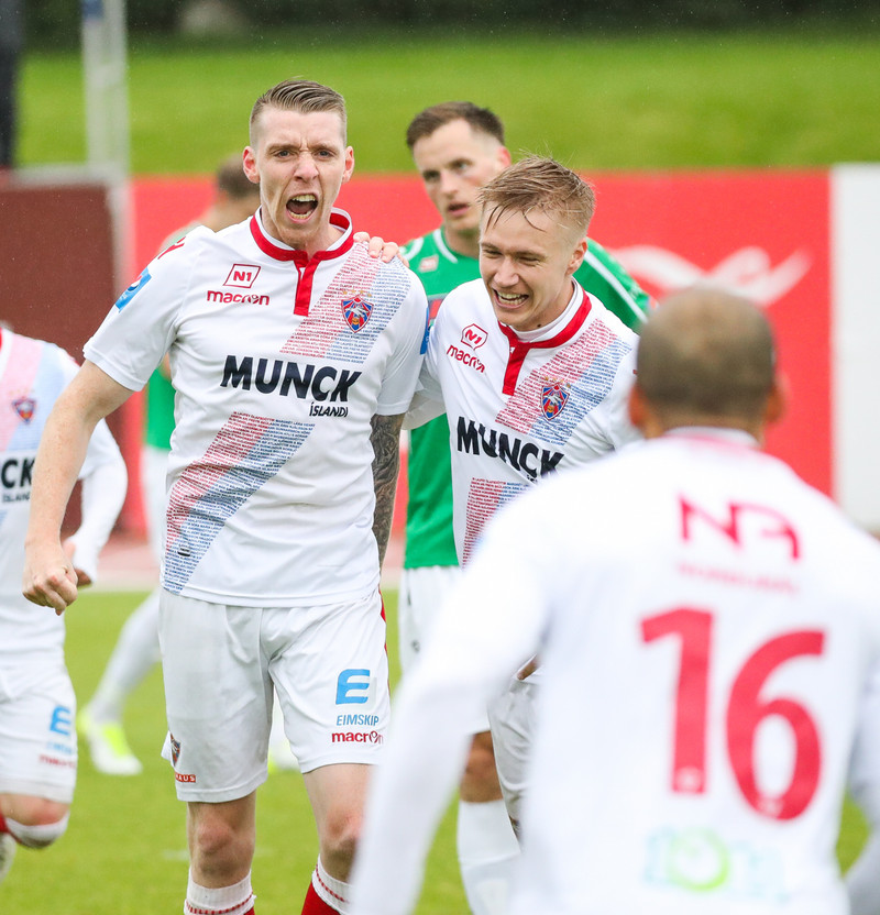 Myndaveisla: Valur vann toppslaginn við Blika