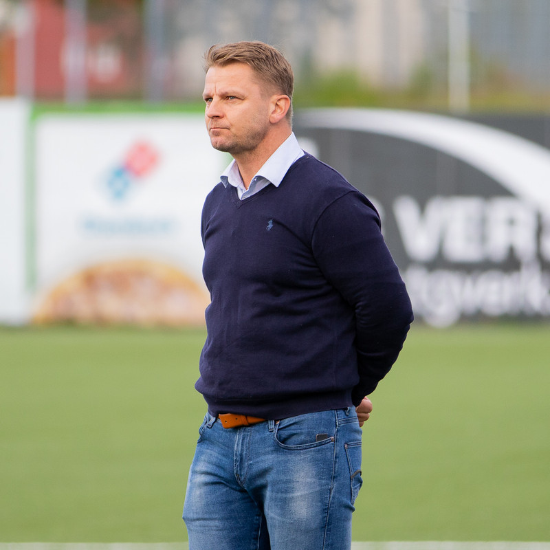 Ágúst Gylfason þjálfari Breiðabliks