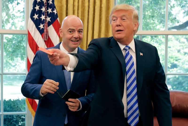 Donald Trump er að reyna að verða forseti aftur.