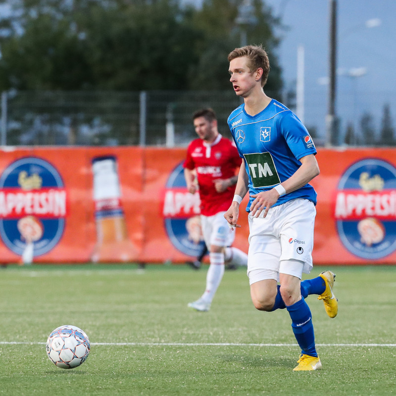 Jósef Kristinn í leik með Stjörnunni síðasta sumar.