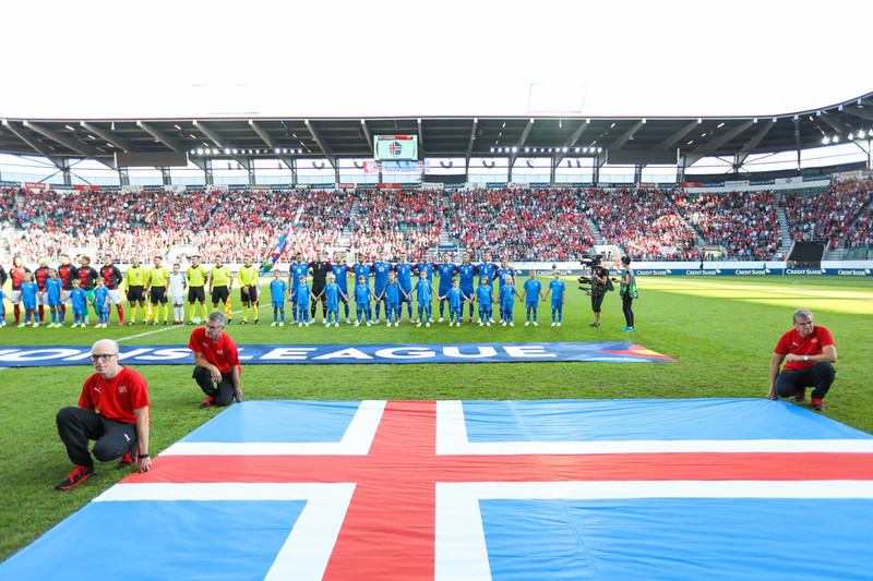 Viljinn og trúin eru svo sannarlega enn til staðar hjá íslenska landsliðinu.