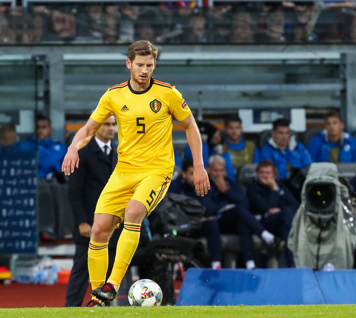 Vertonghen á Laugardalsvelli.
