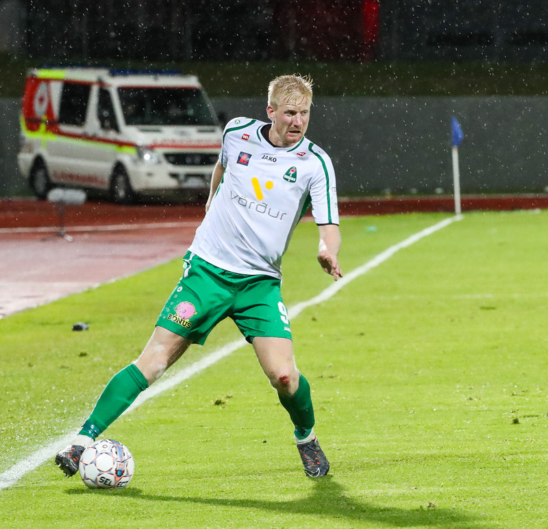 Thomas Mikkelsen skoraði tvö í dag.