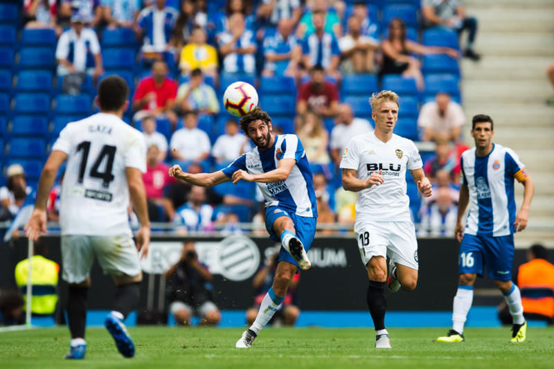Esteban Granero í leik með Espanyol.