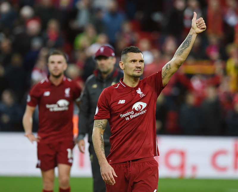 Lovren lék á sínum tíma 185 keppnisleiki með Liverpool.