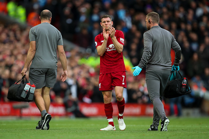 James Milner (Liverpool) - Á ekki fast sæti í liði Liverpool í dag en hann skoraði eitt af mörkunum í 3-1 sigri gegn Burnley.