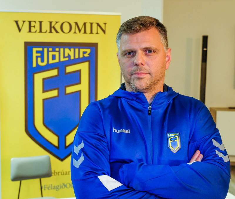 Ásmundur Arnarsson þjálfari Fjölnis