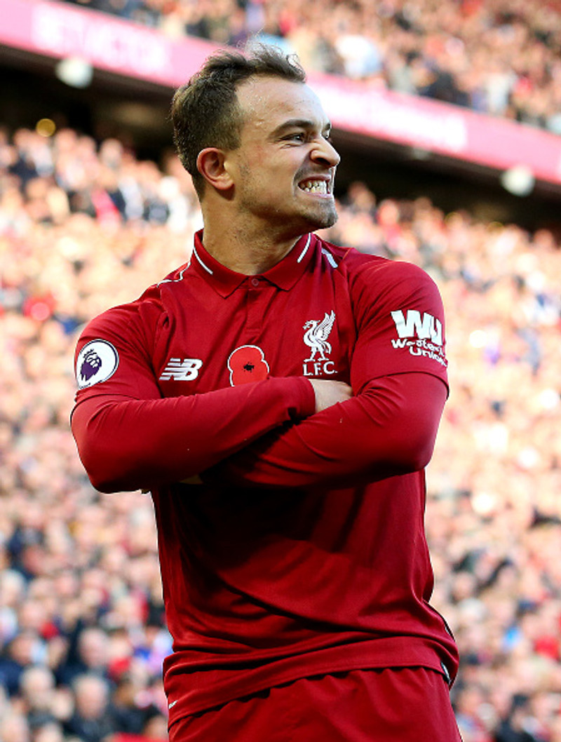 Liverpool vill ekki lána Shaqiri.
