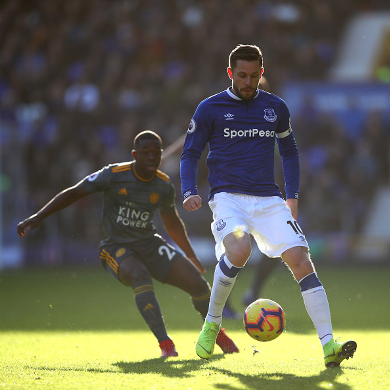 Gylfi átti mjög gott tímabil með Everton.