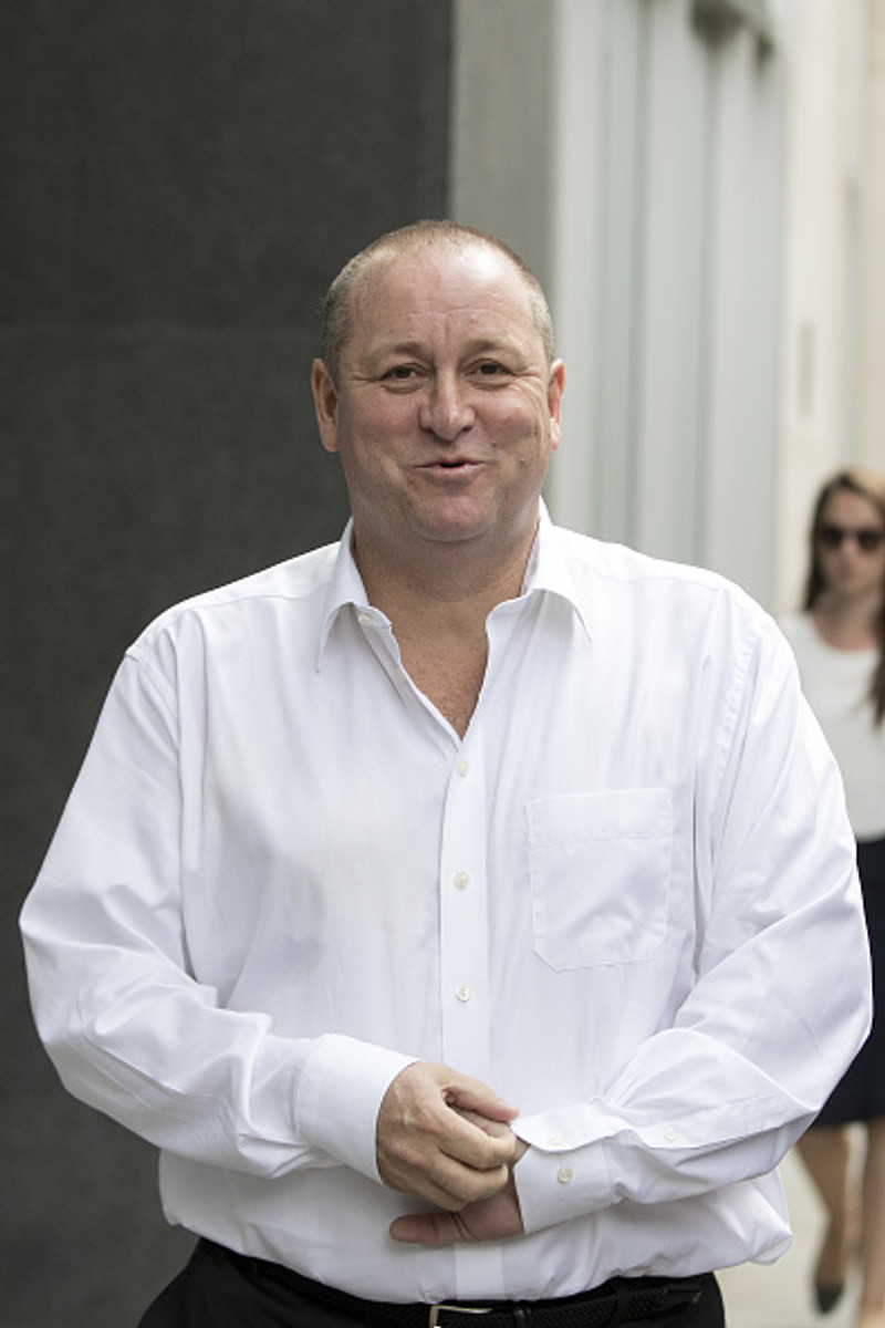 Mike Ashley, eigandi Newcastle, er umdeildur.