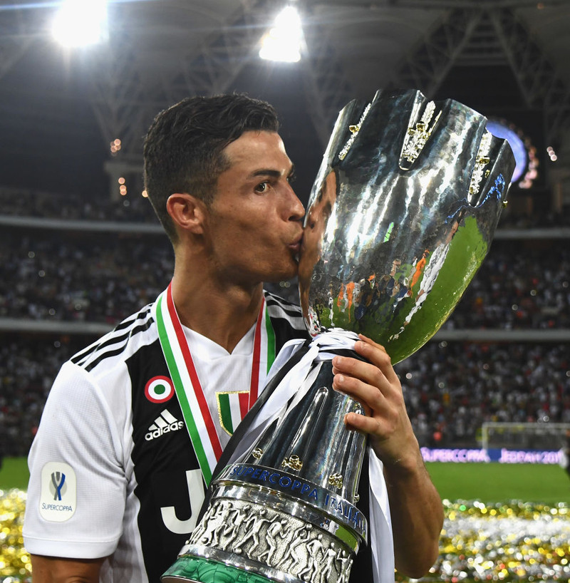 Cristiano Ronaldo trónir á toppi listans.