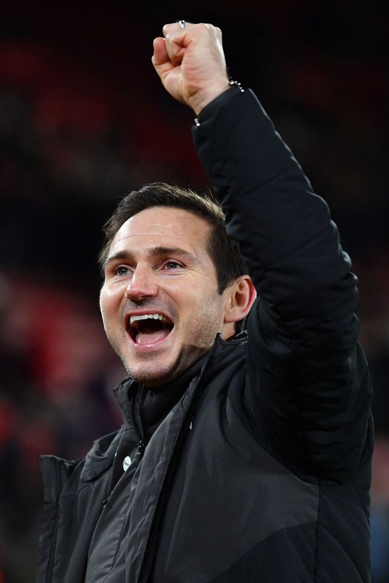 Lampard að gera góða hluti á sínu fyrsta tímabili sem knattspyrnustjóri.