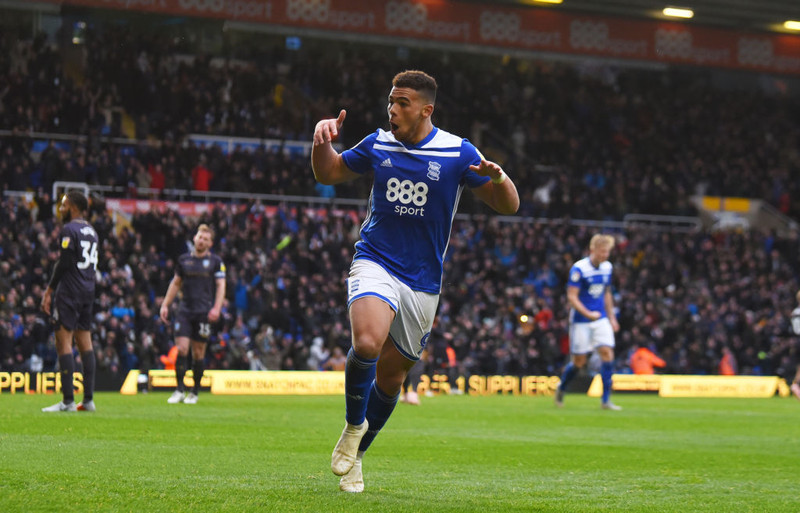 Adams raðaði inn mörkum með Birmingham á síðasta tímabili.