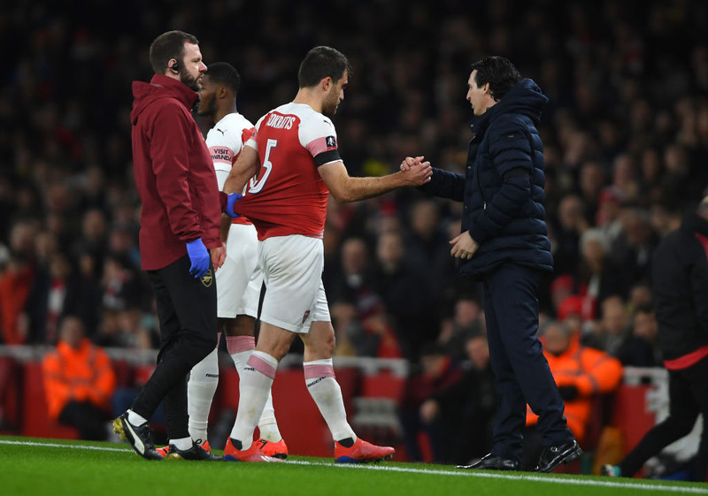 Sokratis er á förum frá Arsenal