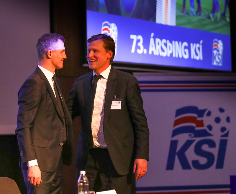 Geir: Ég og Guðni erum í sama liði